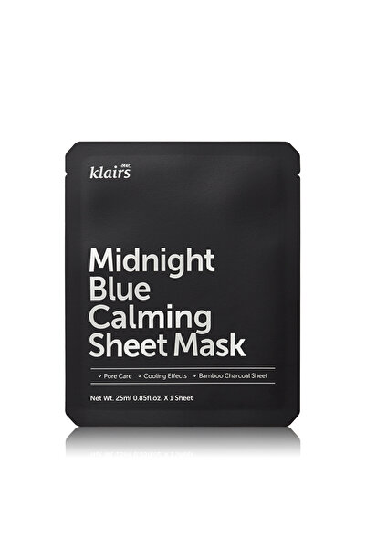 Klairs Midnight Blue Zklidňující pleťová maska 25 ml