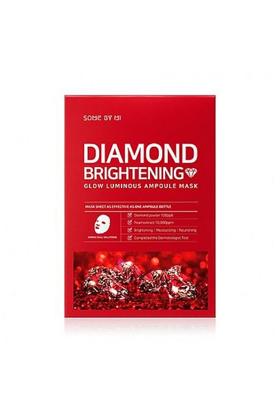 Some By Mi Diamond Brightening Calming Glow Luminous Ampoule Mask 1 buc