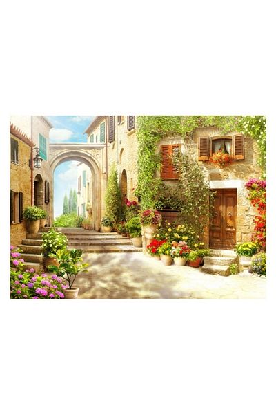 Neverland 2 Pcs 1000 Piece Puzzle - Old Street and Cinque Terre