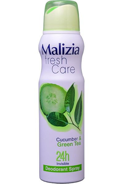 Malizia Fresh Care Green Tea & Cucumber Deodorant Spray 150 ml