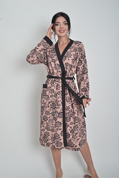 AYSU HOMEWEAR %100 Pamuklu Sabahlık