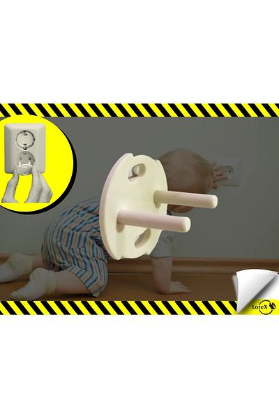 LOREX Lr-Esp1 Baby Electrical Socket Protection (2Pcs)