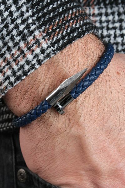 Jack Ferrero Men's Vip Steel Color Bracelet