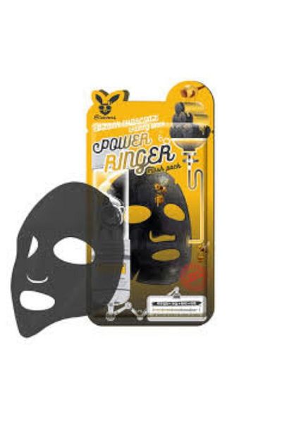 ELIZAVECCA Elizavecca BLACK CHARCOAL HONEY DEEP POWER RINGER MASK - Hloubkově čistící a hydratační maska