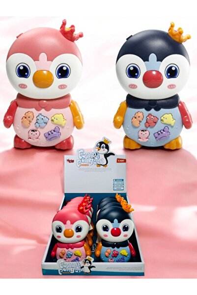 BYCEGU 83764 IŞIKLI VE MÜZİKLİ OYUNVAK AKTİVİTE BEBEK PENGUEN PİYANOSU