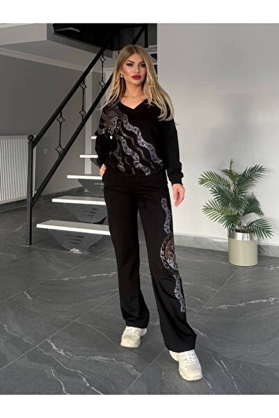 Bella Belluci طقم نسائي بالحجارة