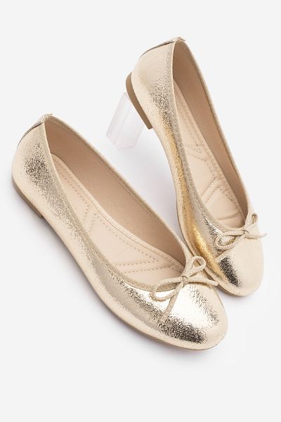 Marjin Dámská mašlička Balerína Ballerina Riten Gold