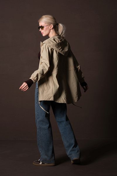 Maule Water Repellent Door Coat - Fermer, Snaps and Sleeve Elastic |   Sintra