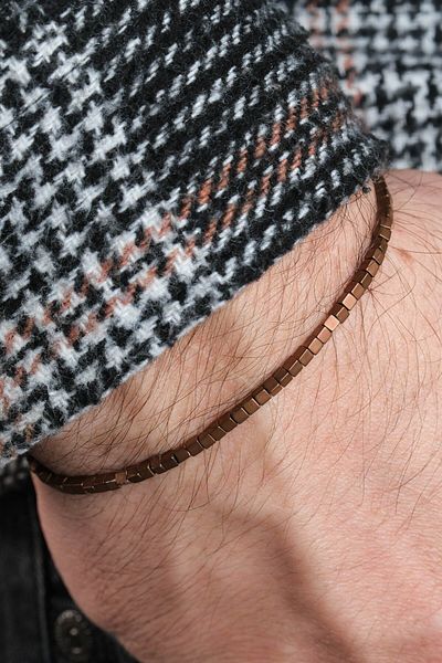 Jack Ferrero Men's Hematid Color Atmaz Bracelet