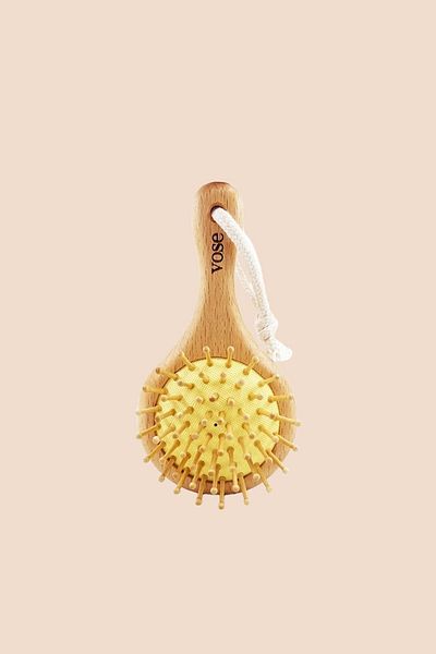 Vose Bag Size Round Bamboo Hair Brush