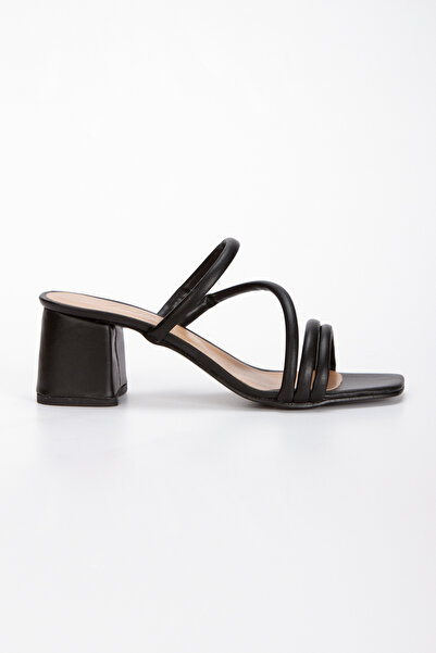 Akçetin Moda Жіночі щоденні капці на товстому каблуці