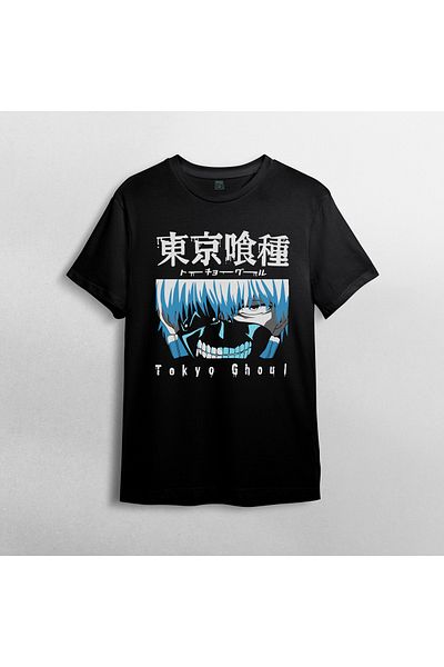 Pixxa Μπλουζάκι Tokyo Ghoul Crew Neck 100% βαμβακερό - Μοντέλο 6