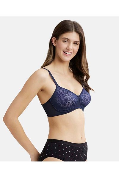 JOCKEY Soft Wonder Soft Cup Spacer Bra 1830-01 Blue