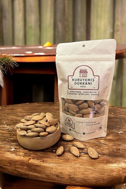 Kuruyemiş Dükkanı 1972 Badem Içi Çiğ (Yerli Badem) - Yeni Mahsul - 200 Gr