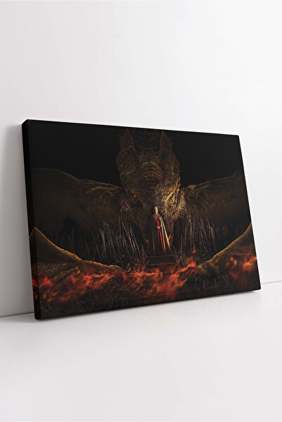 KOSS Dijital Pictură decorativă pe pânză cu afiș de film/serie din dinastia T...