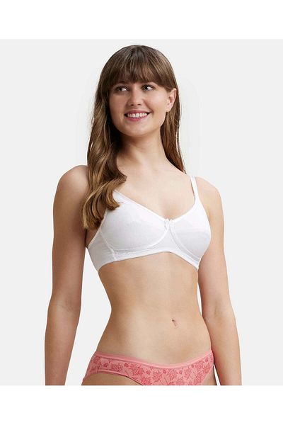 JOCKEY Essence Cross Over Bra X-Cite 1242-01 White