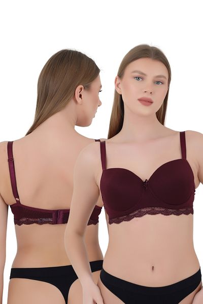 Merry Secret's Light C Cup Women's Bra - Underwire and Lace