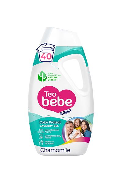 Teo BEBE LIQUID DETERGENT Gentle & Clean Chamomile (Family), 1.8L