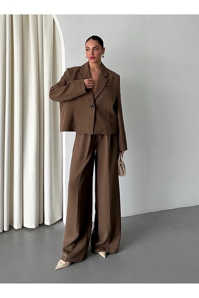 Laluvia Mink Paulina Jacket Pants Set-9489