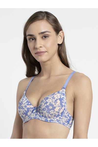 JOCKEY Essence Full Coverage T-Shirt Bra - 1245-01 Blue