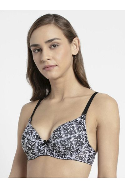 JOCKEY Essence Full Coverage T-Shirt Bra - 1245-01 Black