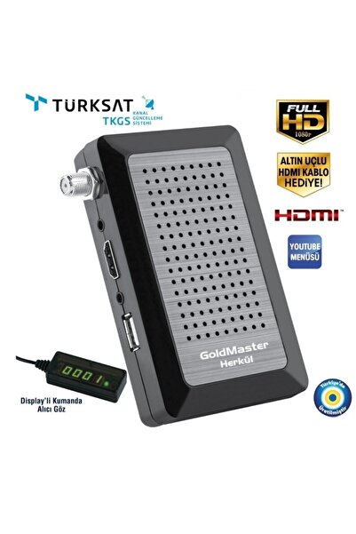 GOLDMASTER Micro HD-HERKÜL Uydu Alıcısı