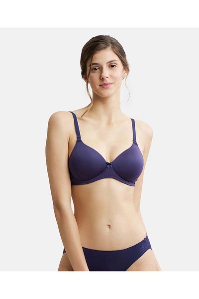 JOCKEY Soft Wonder MagicUCupsupport Bra 1819-01 Blue
