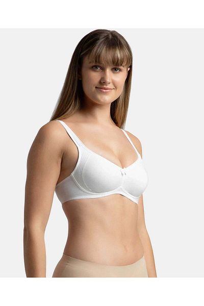 JOCKEY Essence Coverage Shaper Bra - 1250-01 White