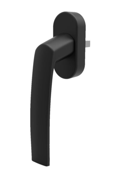 sepetra Siyah Pvc Pencere Kolu Alüminyum
