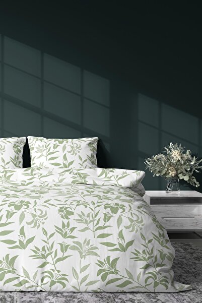 Zeynep Tekstil Single Cotton Duvet Cover Set - Without Crossbeds