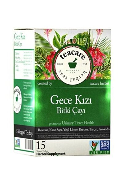Teacare Gece Kızı Bitki Çayı 15 Süzen Poşet