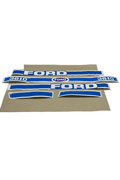 Yerli FORD 3610 TRAKTÖR YAN YAZI TAKIMI