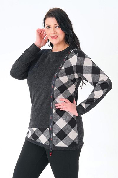 Lady Majestic Γυναικείο φούτερ Plus Size