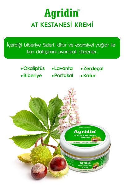 Agridin Horse Chestnut Arnica Montana Massage Lavender Rosemary Pain Relief 2X150G