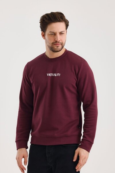 yakamor Unisex Printed Crew Neck Sweat