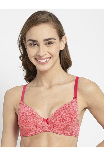 JOCKEY Essence Full Coverage T-Shirt Bra - 1245-01 Pnk