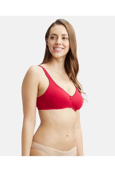 JOCKEY Essence Coverage Shaper Bra - 1250-01 Red
