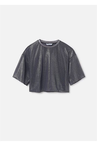MAYORAL Set de tricou din 2 piese din tul negru pentru fete - 6149