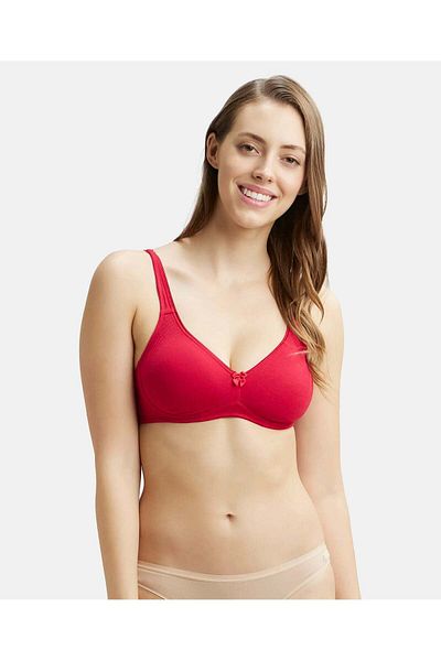 JOCKEY Essence Coverage Shaper Bra - 1250-01 Red