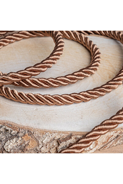 MEFAKS TEKSTİL Örgü ipi, Halat ipi, Kordon ip 10mm 1 metre Supla Runner Servis Yapımı