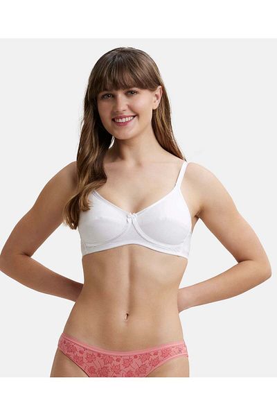 JOCKEY Essence Cross Over Bra X-Cite 1242-01 White
