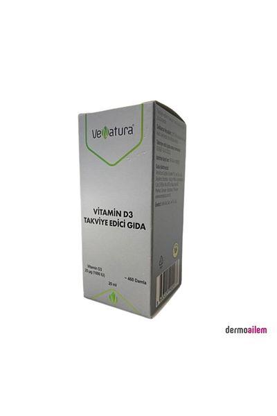 VeNatura Vitamin D3 1000Iu Drops 20ml