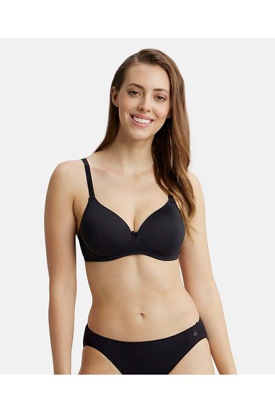 JOCKEY Soft Wonder MagicUCupsupport Bra 1819-01 Black
