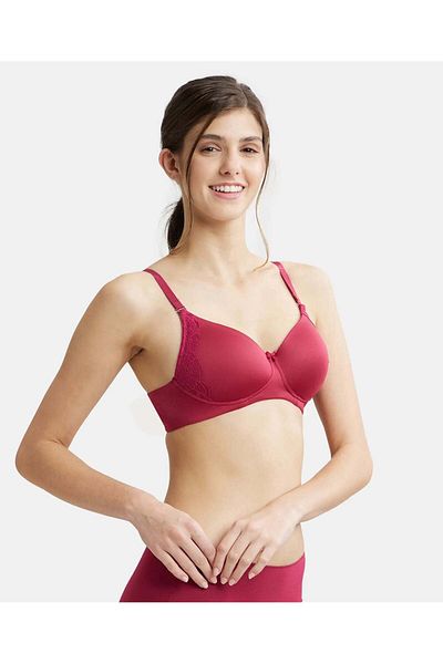 JOCKEY Soft Wonder Non Wired T-shirt Bra 1816-01 Red