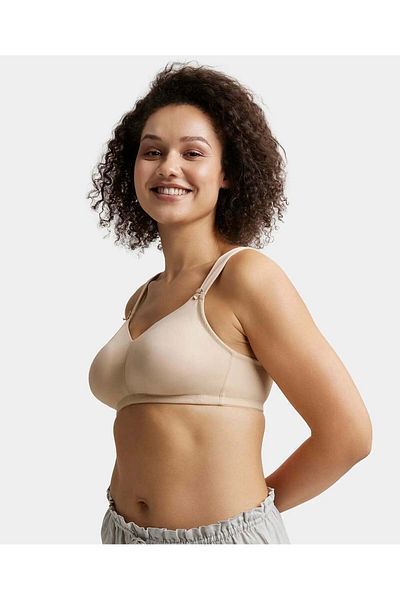 JOCKEY Softwonder Minimiser Wirefree Bra 1841-01 Beige