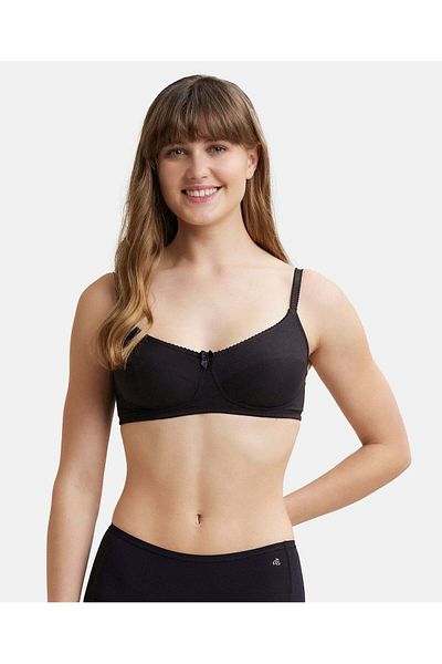 JOCKEY Essence Slim Fit Bra Laleez 1615-01 Black