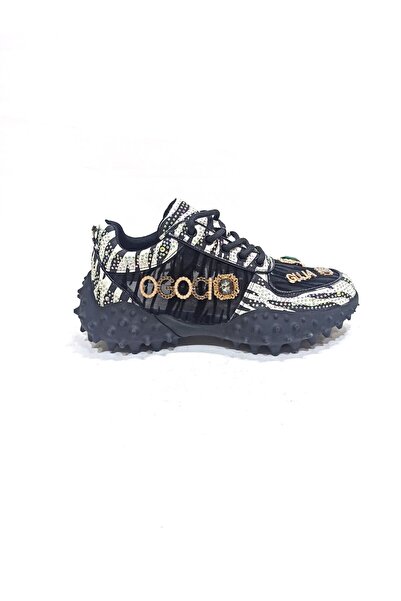 Guja SİYAH KADIN SNEAKER SPOR AYAKKABI