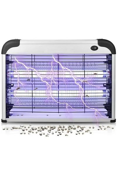 Cady One Electric Insect Killer With Detachable Protection Net 25w For Patio, Office, Kitchen, Home