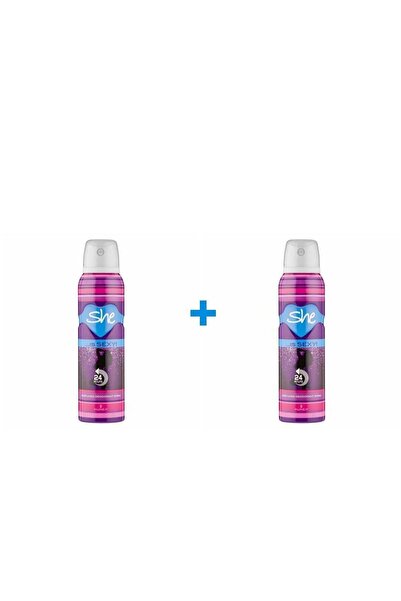 She Deodorant For Women Is Sexy 150ml x 2 Adet