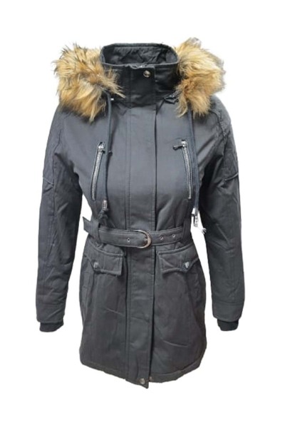 Bellisima Tmberline Tb3439 Kadın Gabardin Kapüşonlu İçi Kürklü Mont - Tb3439 ...